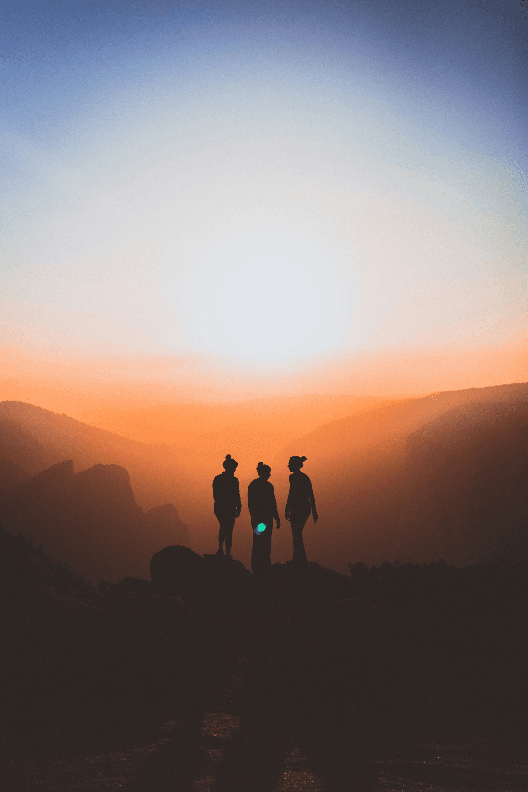 Women in the sun